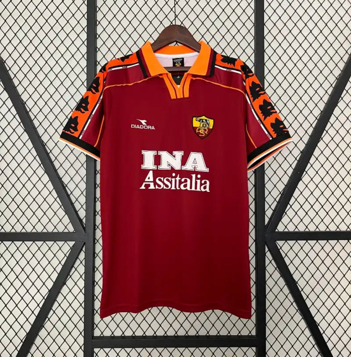 Camiseta Clásica AC Roma 1998-99