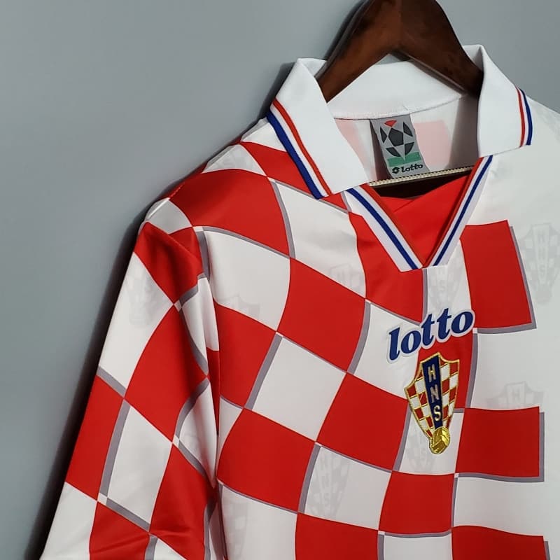 Camiseta Clásica Croacia Visitante 1998