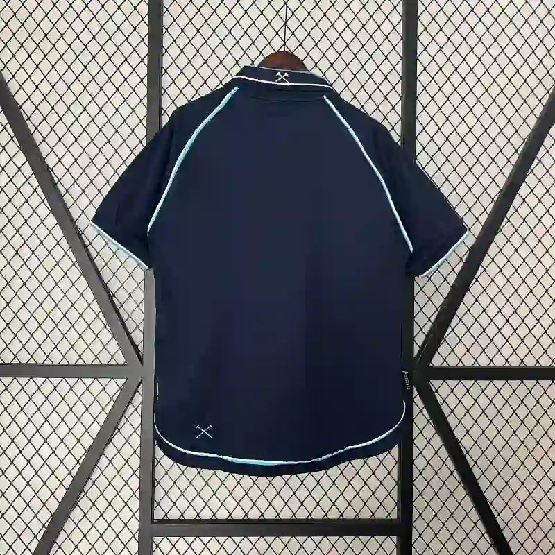 Camiseta Clásica West Ham United FC Visitante 1999-01