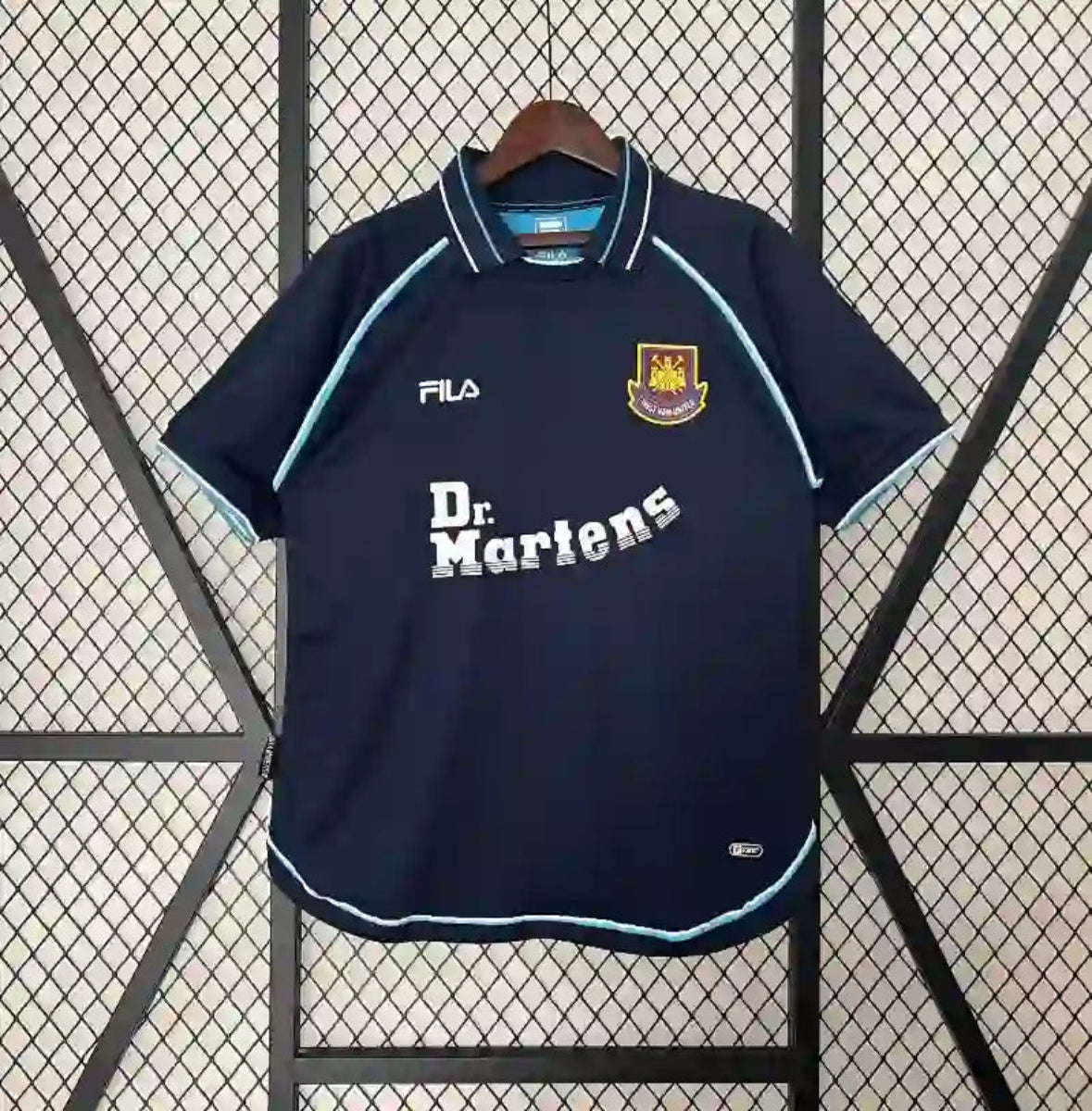 Camiseta Clásica West Ham United FC Visitante 1999-01