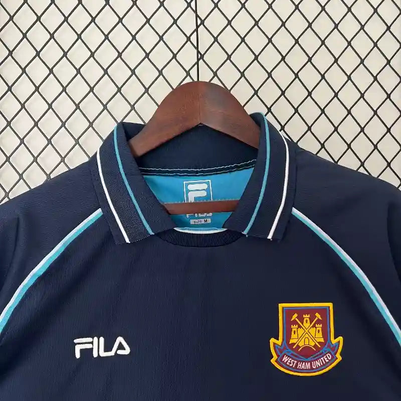 Camiseta Clásica West Ham United FC Visitante 1999-01