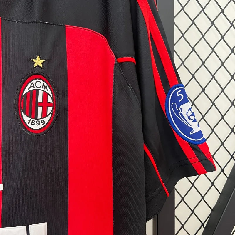 Camiseta Clásica AC Milán 2000-01