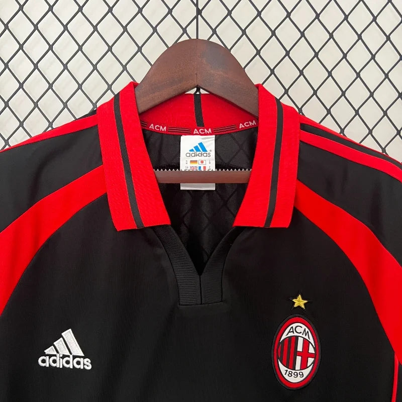Camiseta Clásica AC Milán Visitante (3ª) 2000-01