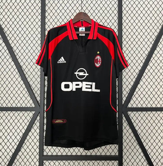 Camiseta Clásica AC Milán Visitante (3ª) 2000-01