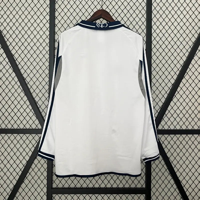 Camiseta Clásica Real Madrid Manga Larga 2000-01