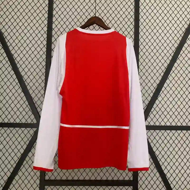Camiseta Clásica Arsenal FC Manga Larga 2002-04