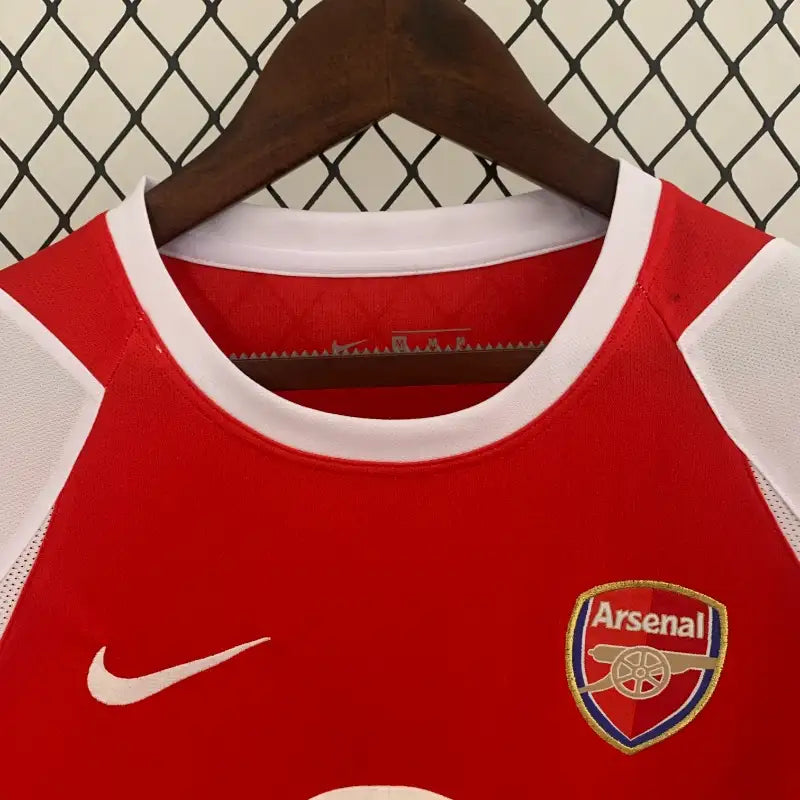 Camiseta Clásica Arsenal FC Manga Larga 2002-04