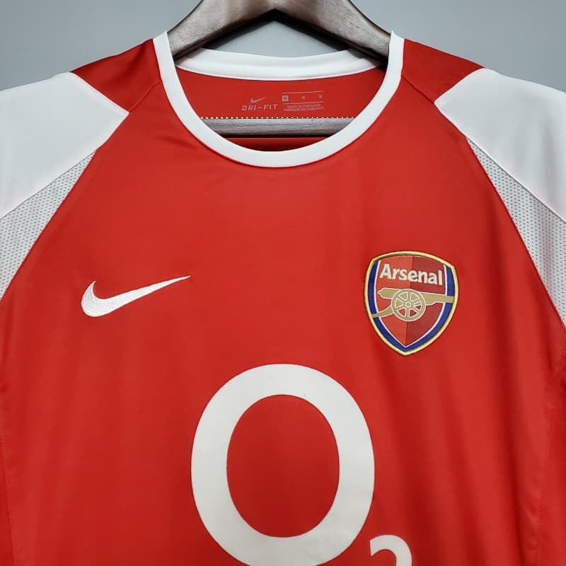 Camiseta Clásica Arsenal FC 2002-04