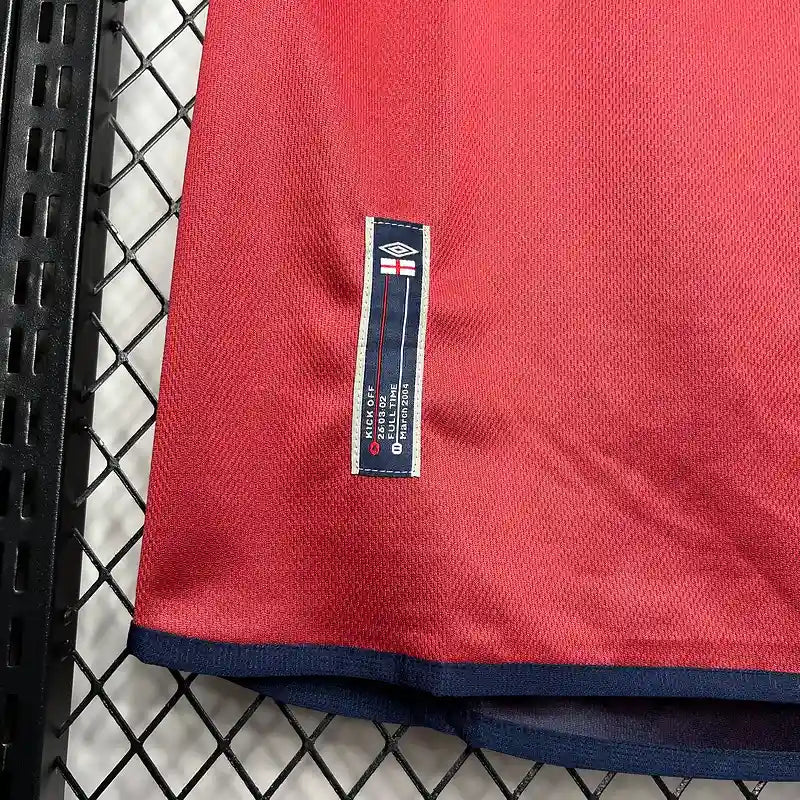 Camiseta Clásica Inglaterra Visitante 2002