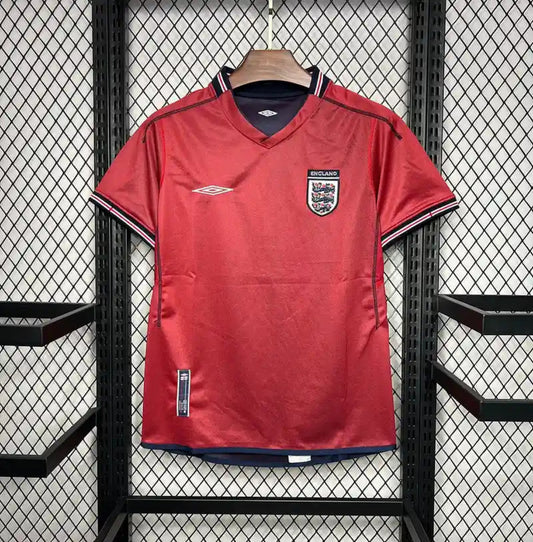 Camiseta Clásica Inglaterra Visitante 2002