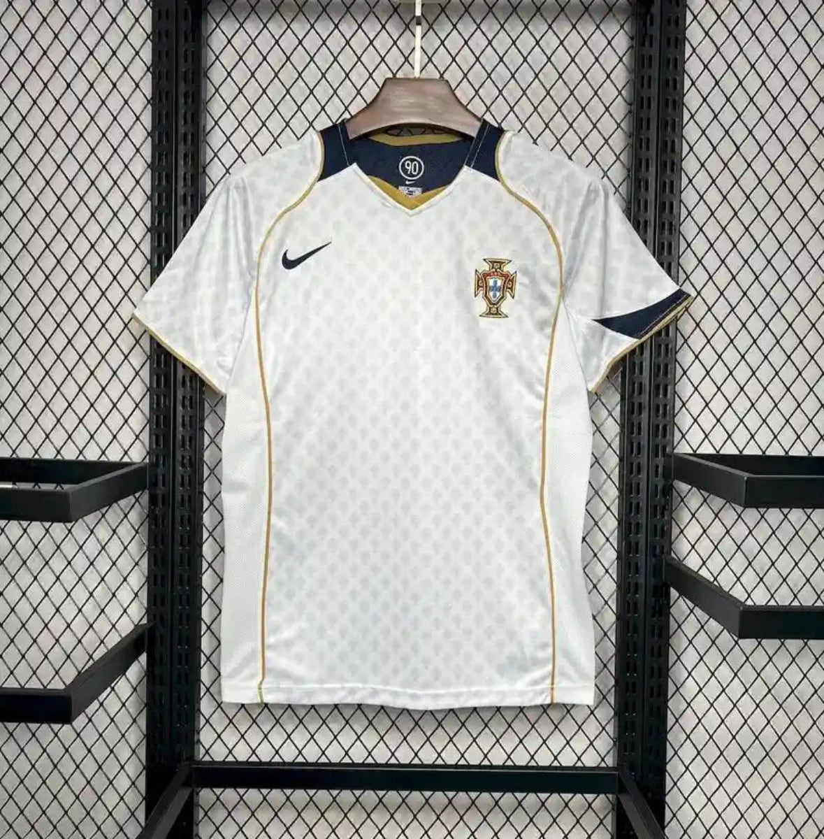Camiseta Clásica Portugal Visitante 2004