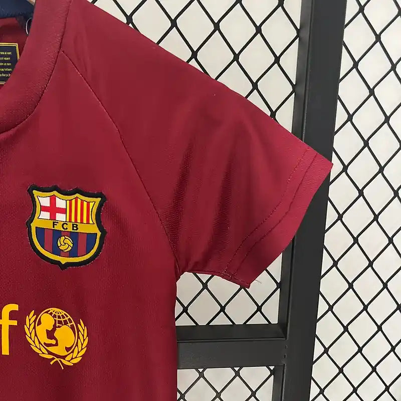 Equipación Infantil Clásica FC Barcelona 2008-09