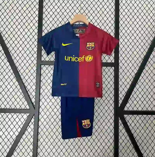 Equipación Infantil Clásica FC Barcelona 2008-09