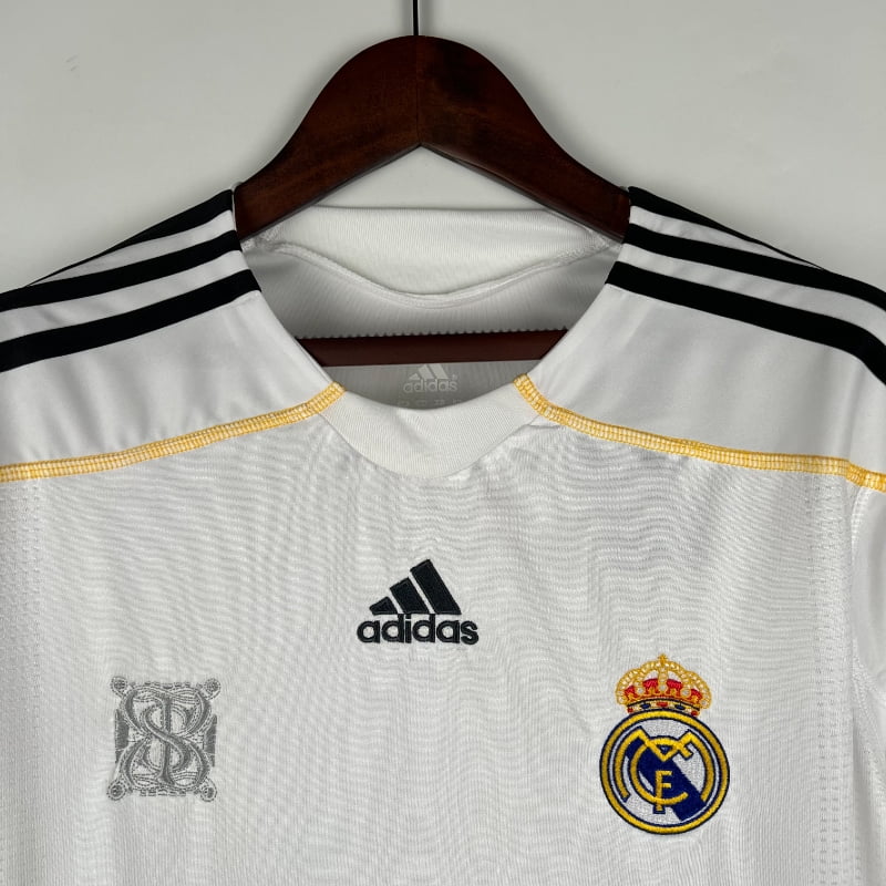 Camiseta Clásica Real Madrid Manga Larga 2009-10