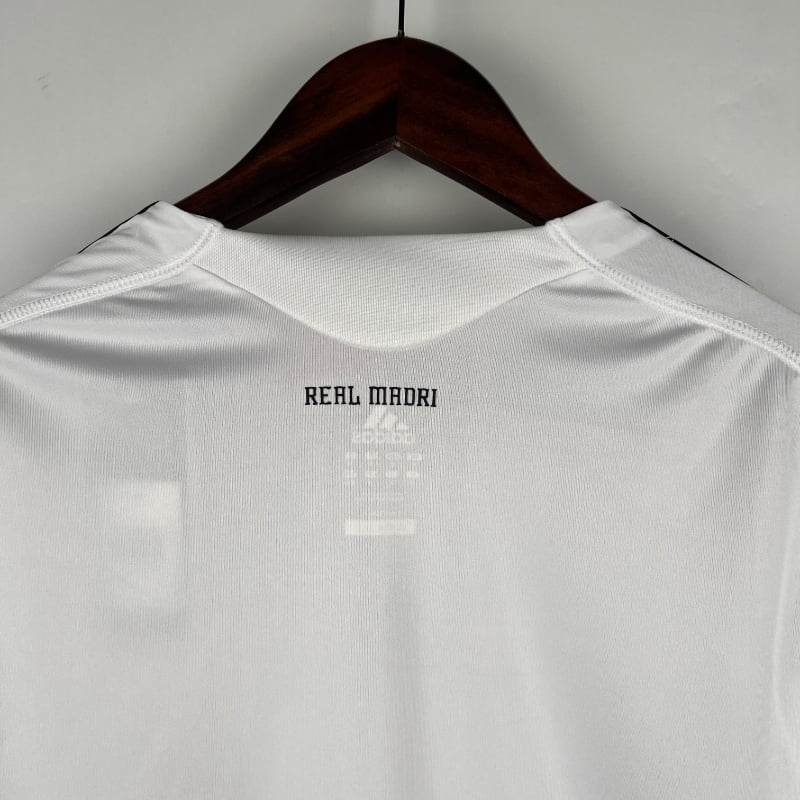 Camiseta Clásica Real Madrid Manga Larga 2009-10