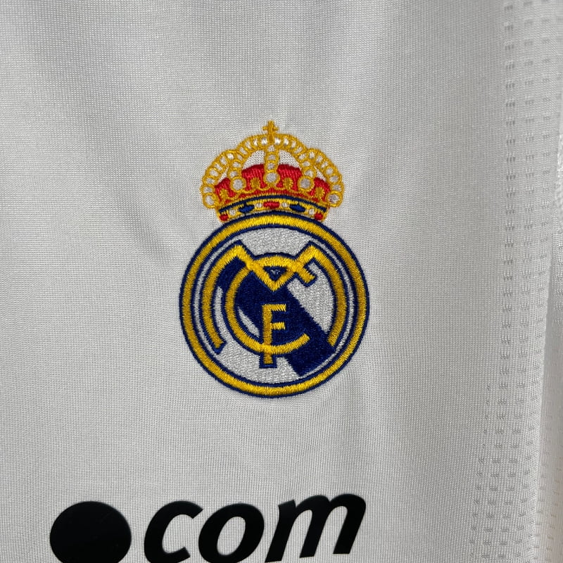 Camiseta Clásica Real Madrid Manga Larga 2009-10