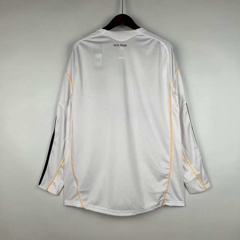 Camiseta Clásica Real Madrid Manga Larga 2009-10