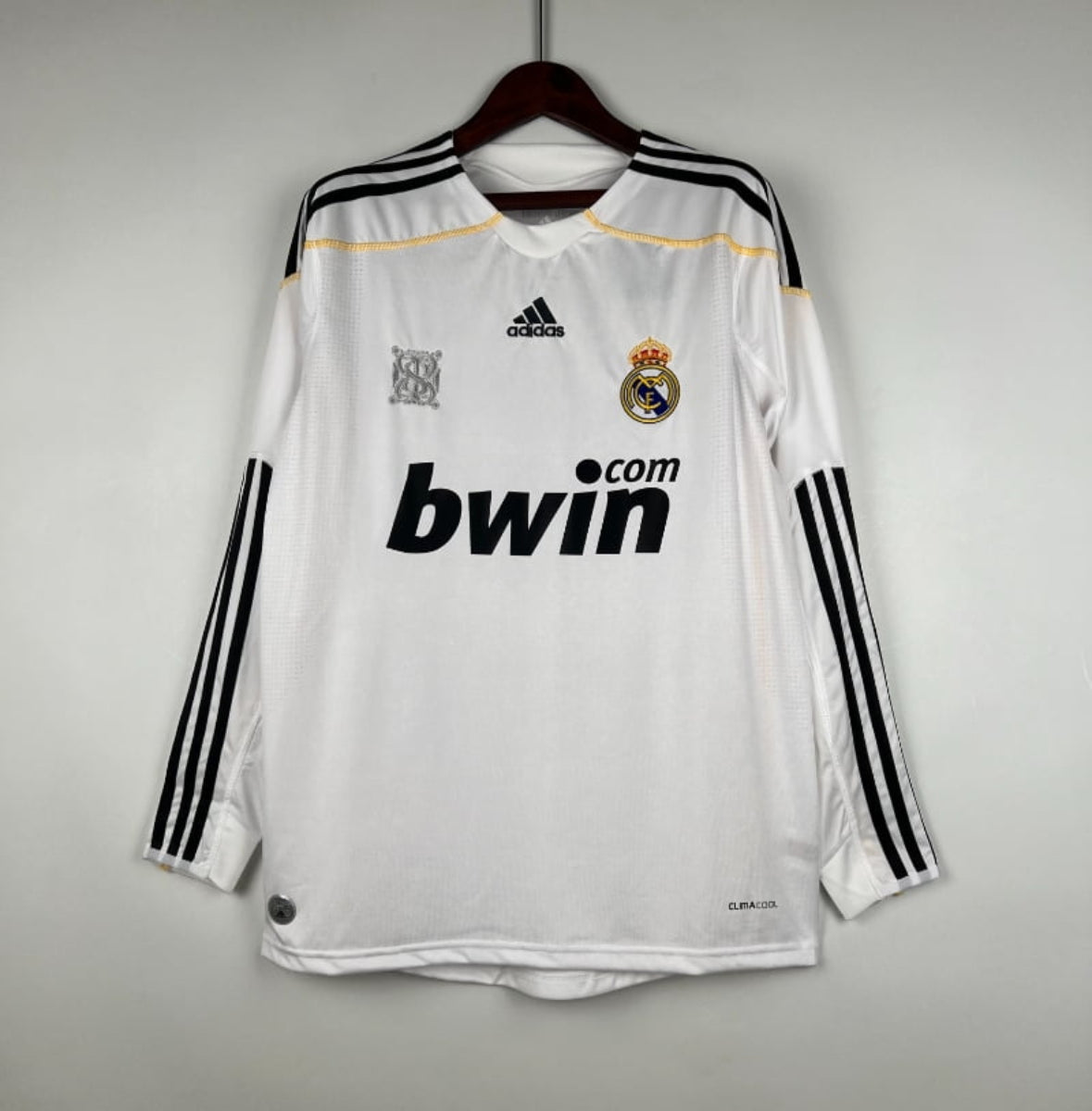 Camiseta Clásica Real Madrid Manga Larga 2009-10