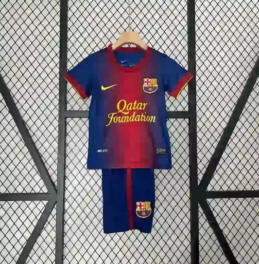 Equipación Infantil Clásica FC Barcelona 2012-13