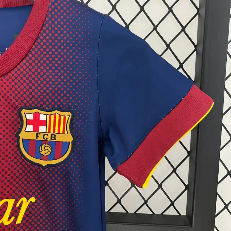 Equipación Infantil Clásica FC Barcelona 2012-13