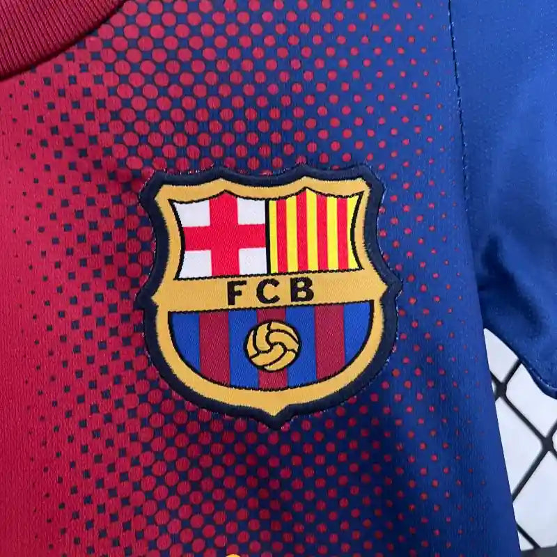 Equipación Infantil Clásica FC Barcelona 2012-13