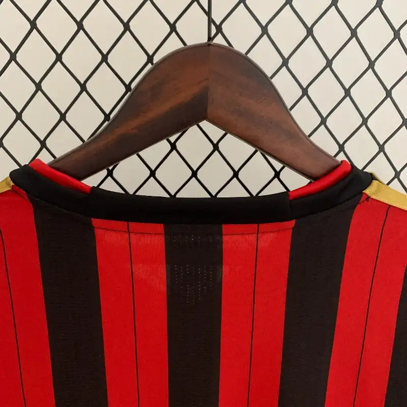Camiseta Clásica AC Milán Manga Larga 2013-14