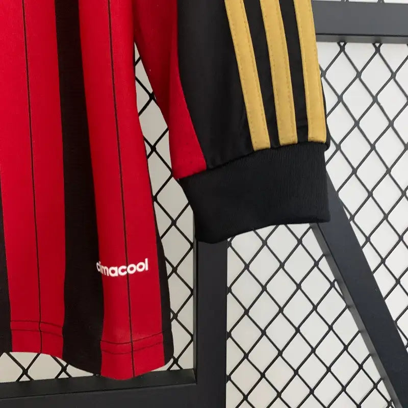 Camiseta Clásica AC Milán Manga Larga 2013-14