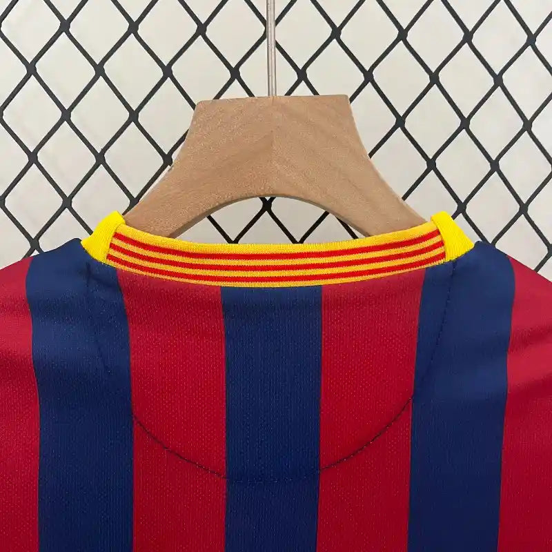 Equipación Infantil Clásica FC Barcelona 2013-14