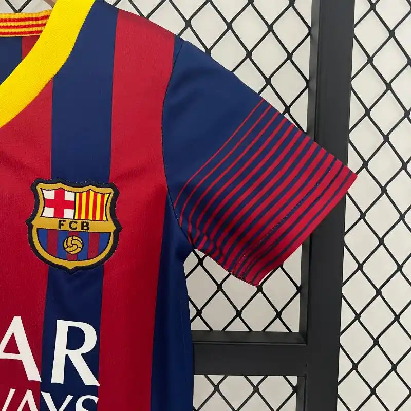 Equipación Infantil Clásica FC Barcelona 2013-14