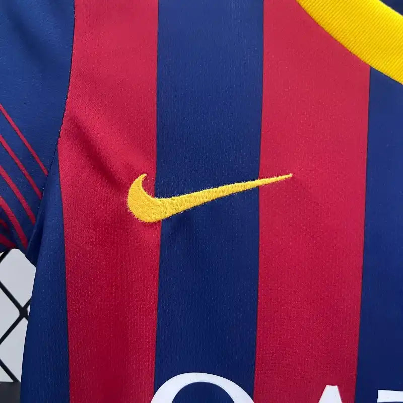 Equipación Infantil Clásica FC Barcelona 2013-14