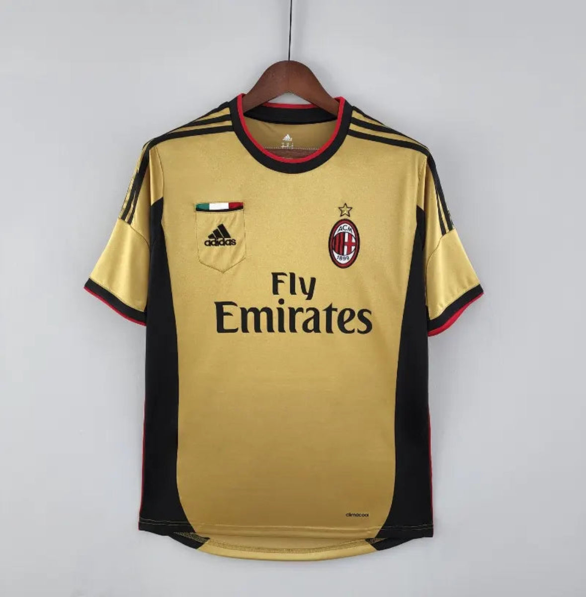 Camiseta Clásica AC Milán Visitante (3ª) 2013-14
