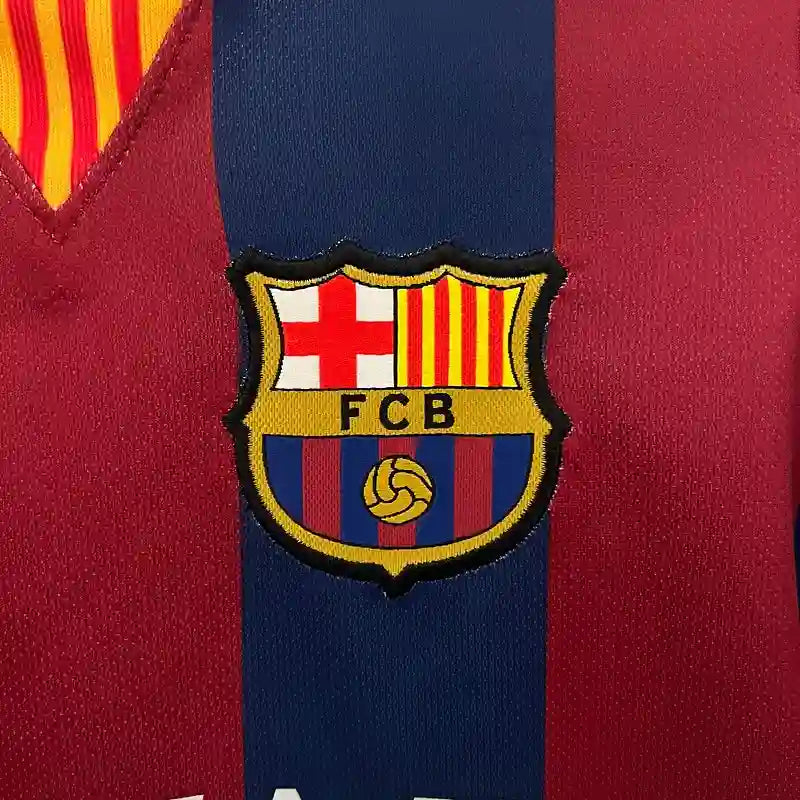Equipación Infantil Clásica FC Barcelona 2014-15