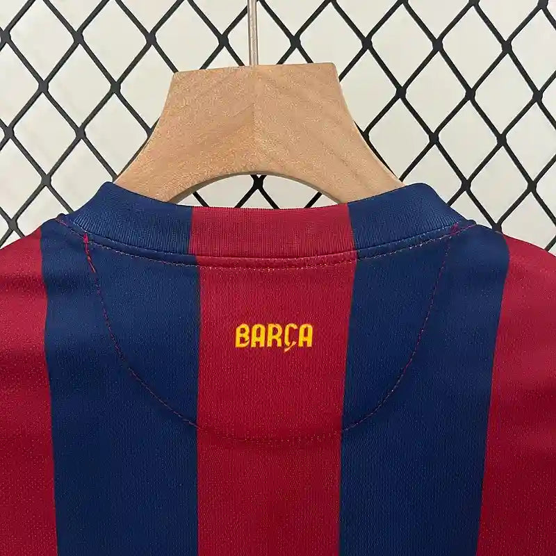 Equipación Infantil Clásica FC Barcelona 2014-15
