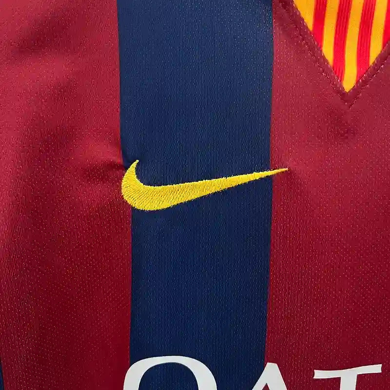 Equipación Infantil Clásica FC Barcelona 2014-15