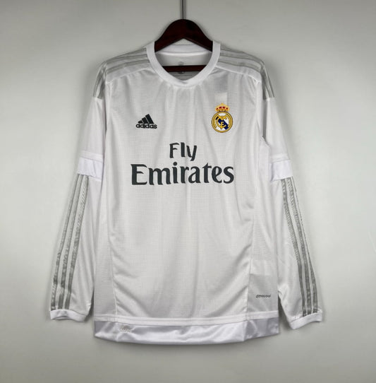 Camiseta Clásica Real Madrid Manga Larga 2015-16