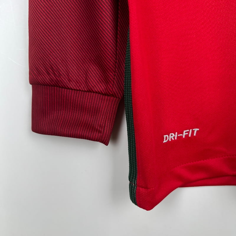 Camiseta Clásica Portugal Manga Larga 2016-17