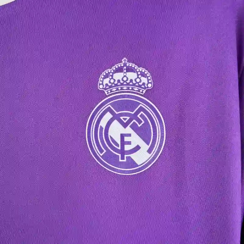 Camiseta Clásica Real Madrid Visitante Manga Larga 2016-17