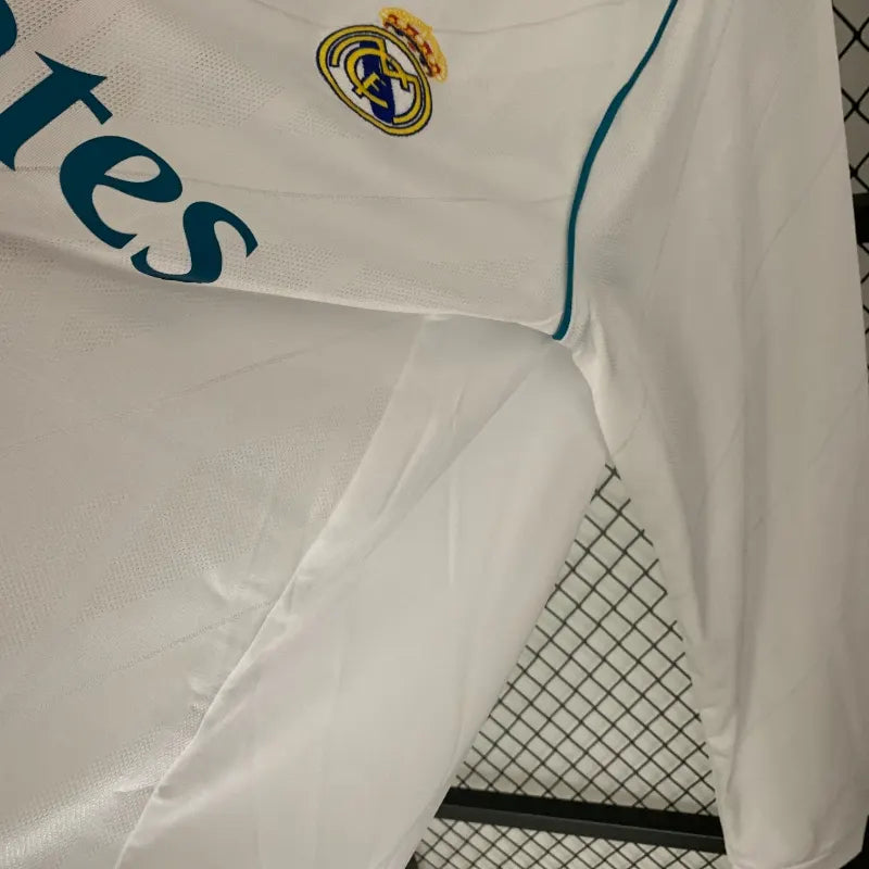 Camiseta Clásica Real Madrid Manga Larga 2017-18