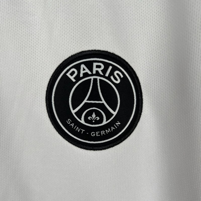 Camiseta Clásica PSG FC Visitante Blanca Manga Larga 2018-19