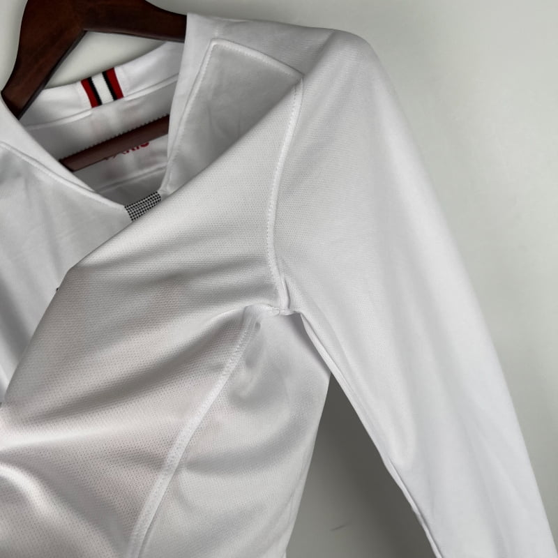 Camiseta Clásica PSG FC Visitante Blanca Manga Larga 2018-19