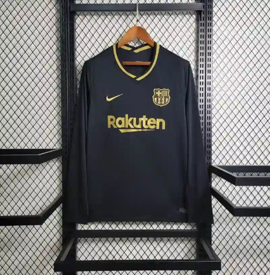 Camiseta Clásica FC Barcelona Visitante Manga Larga 2020-21