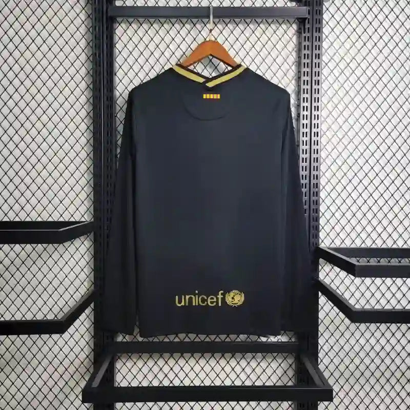 Camiseta Clásica FC Barcelona Visitante Manga Larga 2020-21