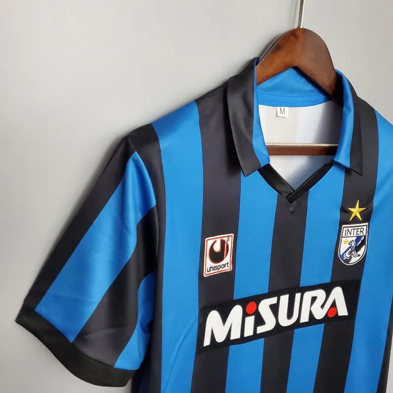 Camiseta Clásica Inter Milán 1988-90