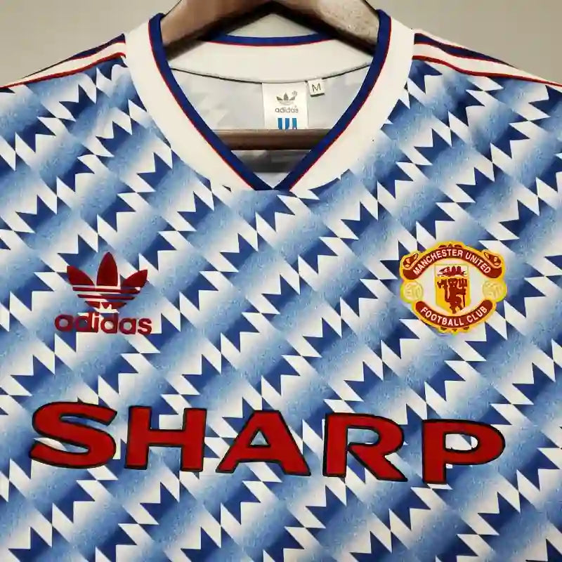 Camiseta Clásica Manchester United FC Visitante 1990-92