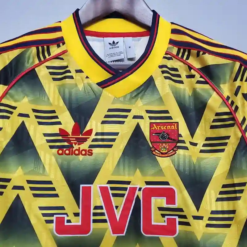 Camiseta Clásica Arsenal FC Visitante 1991-93