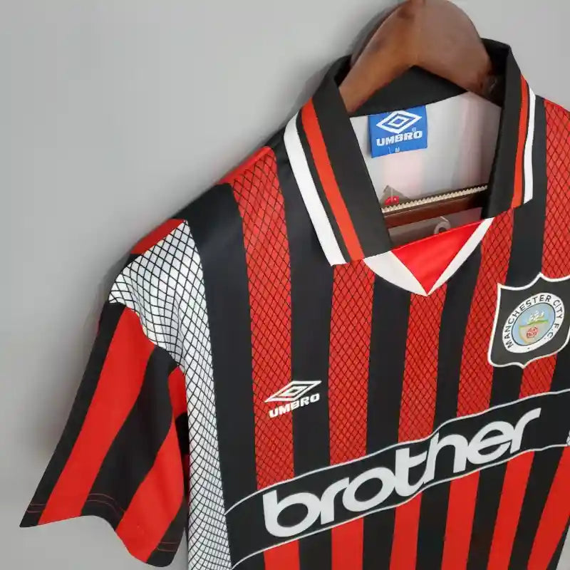 Camiseta Clásica Manchester City FC Visitante 1994-96