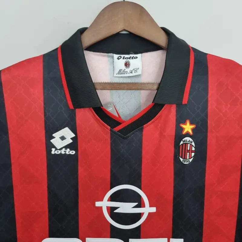 Camiseta Clásica AC Milán 1995-96