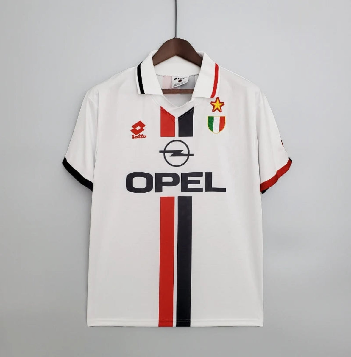 Camiseta Clásica AC Milán Visitante 1995-97