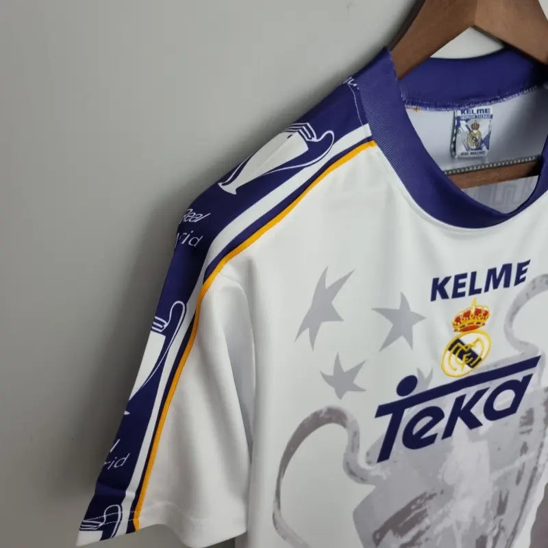 Camiseta Clásica Real Madrid – Edición Conmemorativa de las 7 Champions League 1997-98