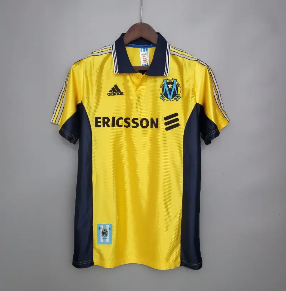 Camiseta Clásica Olympique de Marsella Visitante 1998-99